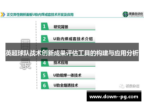 英超球队战术创新成果评估工具的构建与应用分析