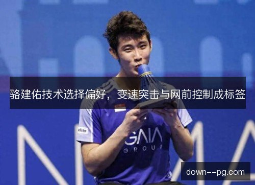 骆建佑技术选择偏好，变速突击与网前控制成标签